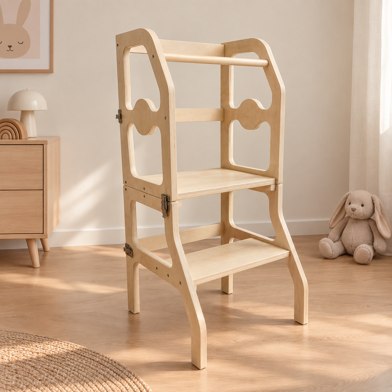 Houten leertoren hout